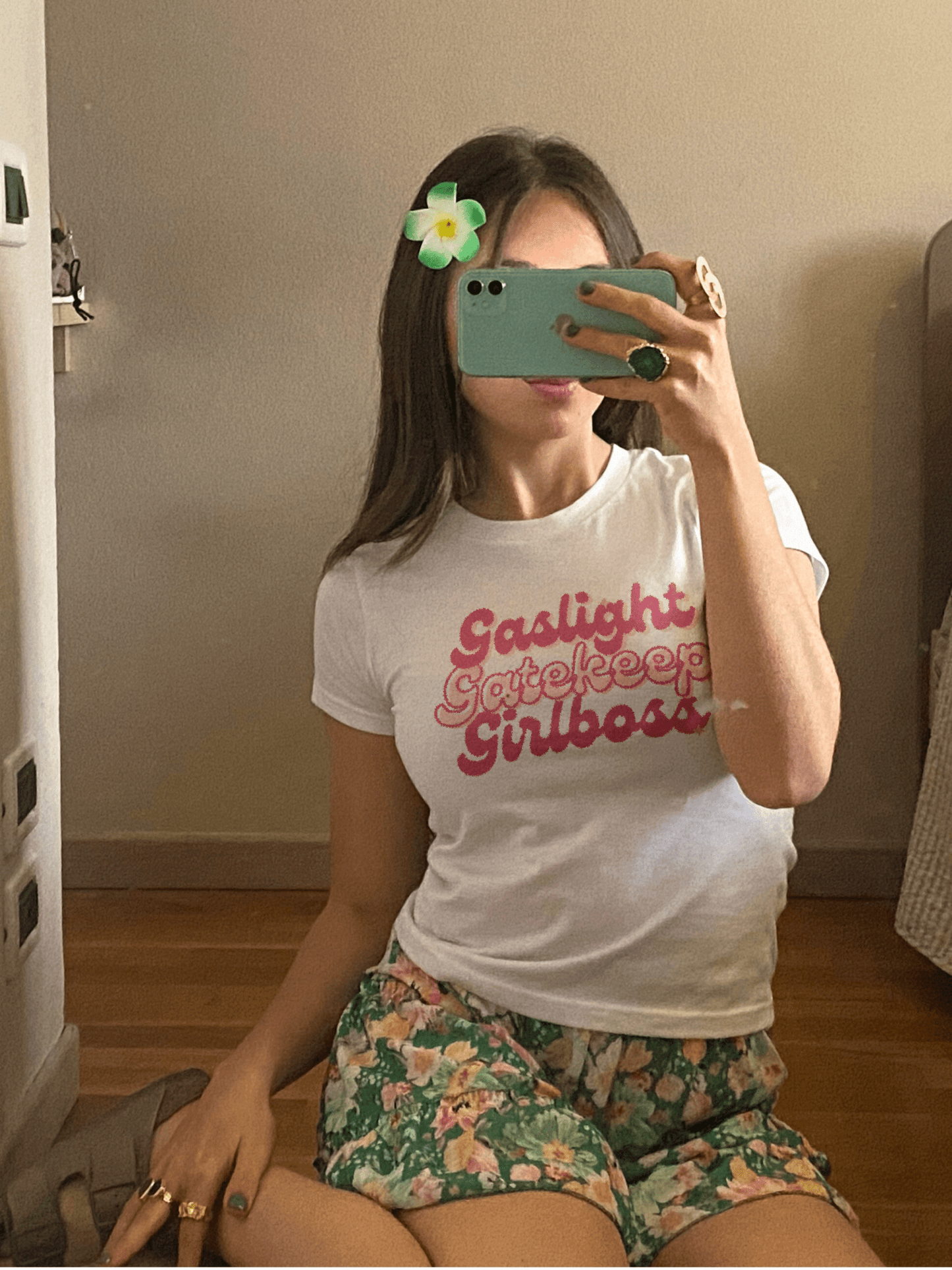 Gaslight, Gatekeep, Girlboss | Cute Tee - The Meow Meow Club