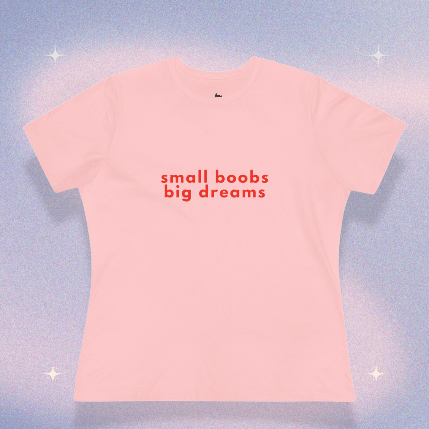 Small Boobs, Big Dreams | Baby Tee - The Meow Meow Club